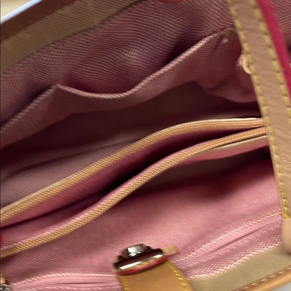 Dooney & Burke beige and tan Tote Bag